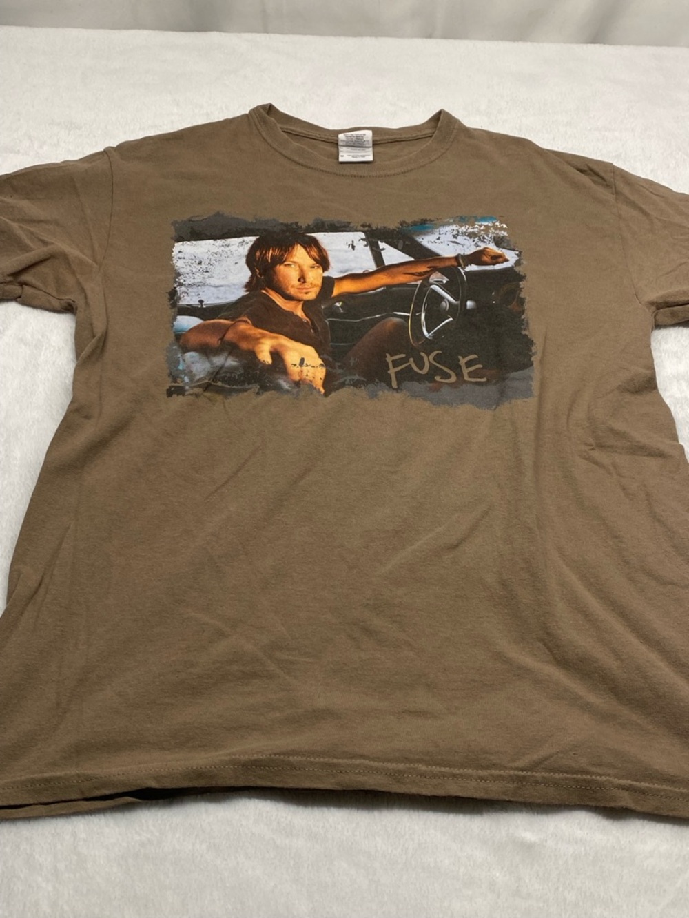 Vintage 2000s Keith Urban Band Tour Tshirt Fuse Size Medium